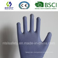 Blue PU Coated Work Safety Glove (SL-PU201B1)